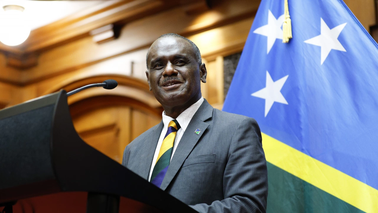 Парламентът на Соломоновите острови избра досегашният външен министър Джеремая Манеле