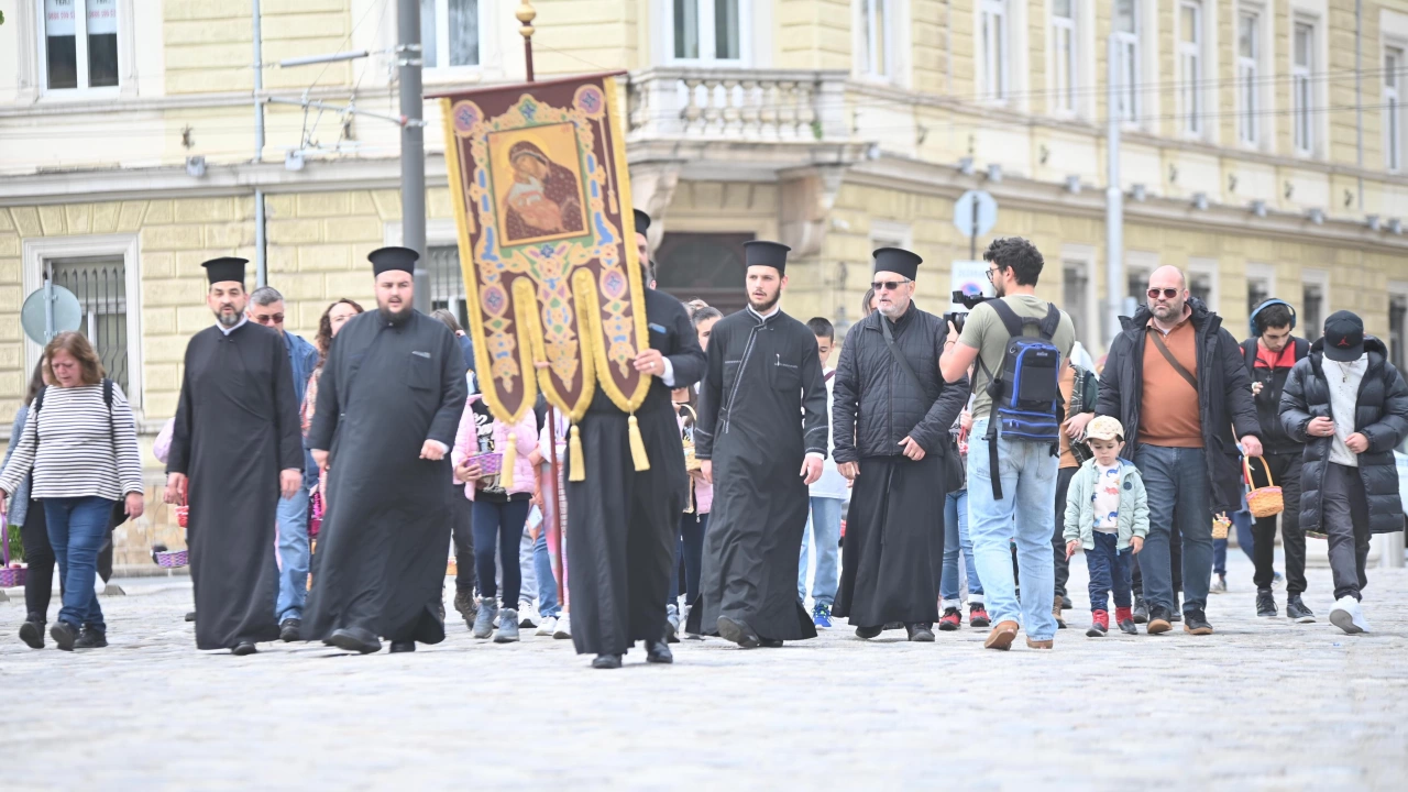 За шеста поредна година на Велики четвъртък Софийската митрополия организира