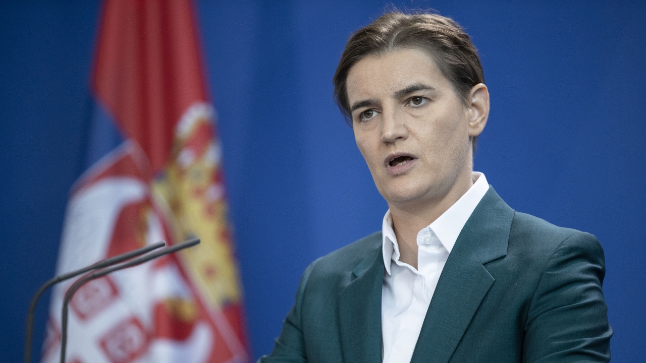 Председателят на сръбския парламент Ана Бърнабич заяви днес, че посещението на китайския