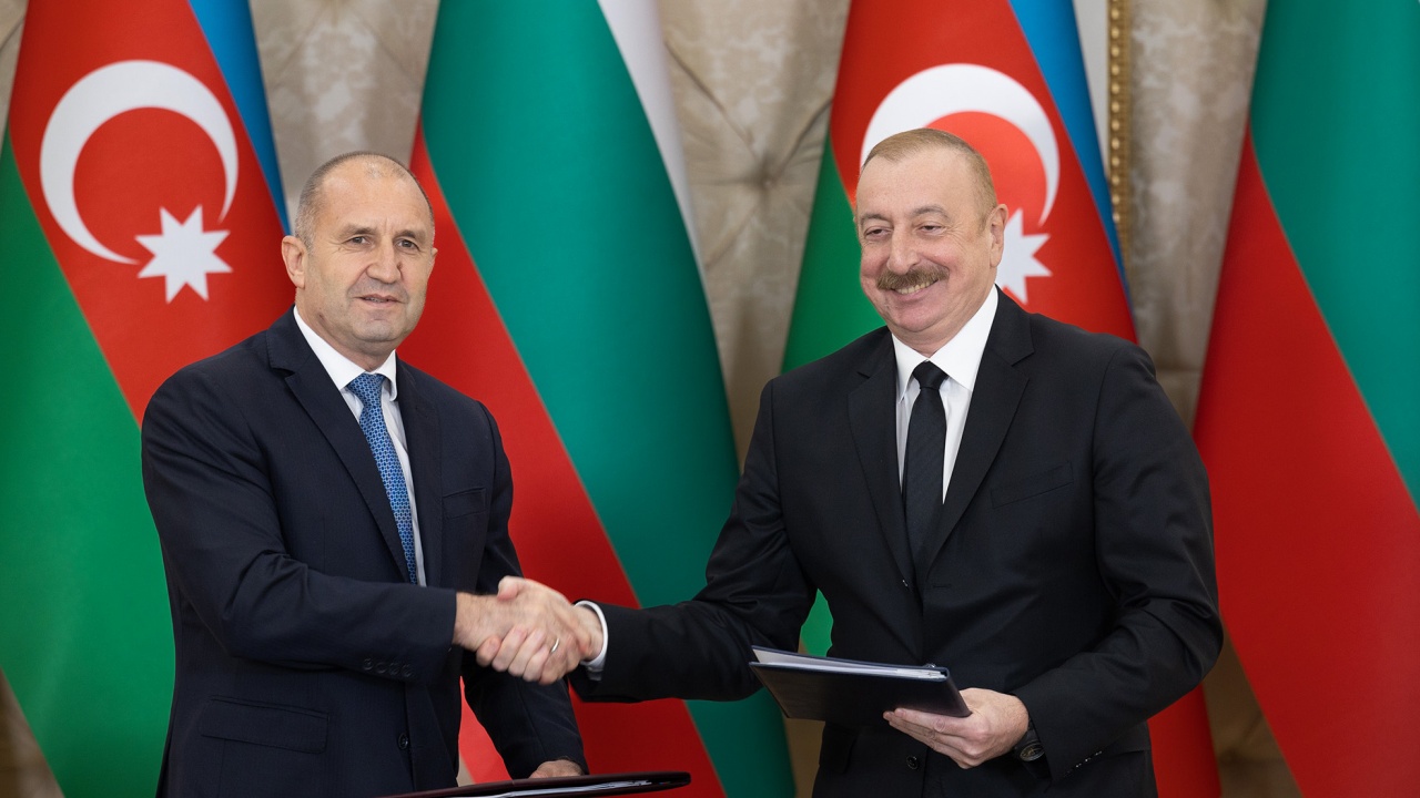 Президентите на България и Азербайджан подписаха Декларация за стратегическо партньорство