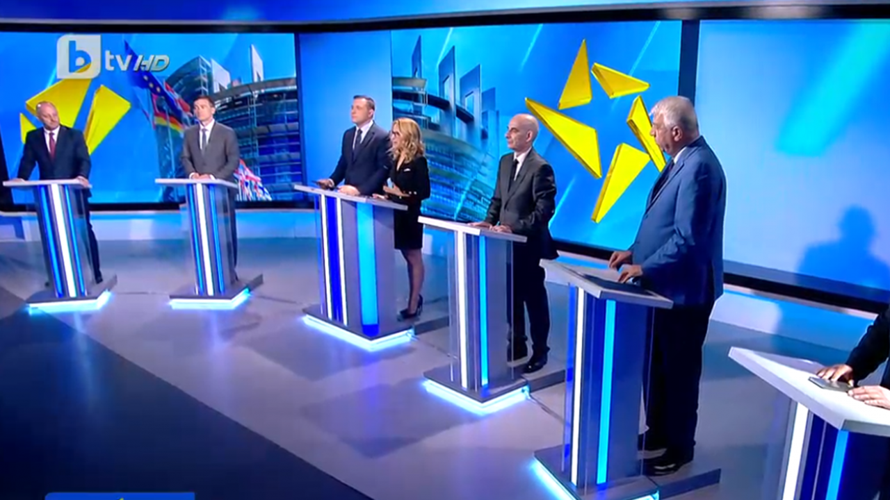 Първи предизборен дебат между кандидати за евродепутати в ефира на