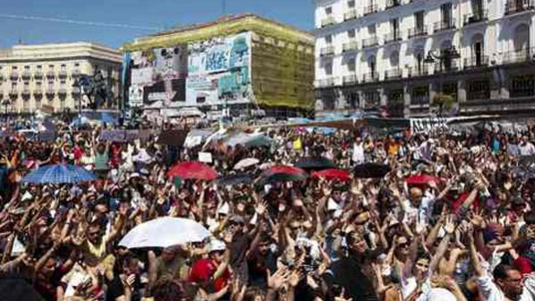 Над 100 000 души протестираха в Испания