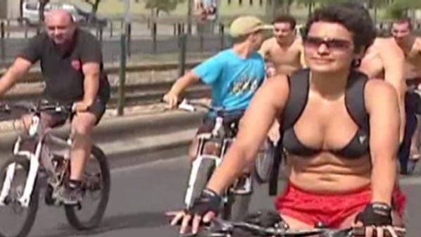 Велопоход без дрехи в Португалия