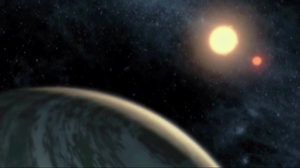 Откриха планета с две слънца