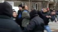 Бой на протеста в София