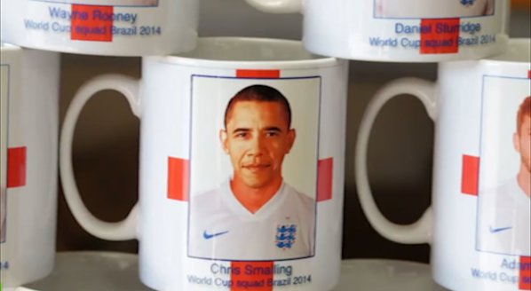 Обама стана футболист от националния отбор на Англия