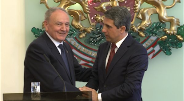 Президентът Росен Плевнелиев се срещна с президента на Молдова