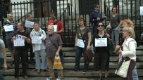 Свобода за Кобляков, вика протест пред Съдебната палата