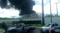 Голям пожар гори в хидроелектрическа централа в Бразилия