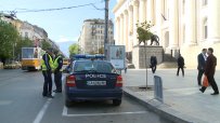 Жестоки мерки за сигурност около Съдебната палата заради визитата на Акарджа