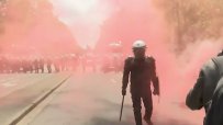 Полицията в Брюксел използва водни оръдия срещу участници в протест