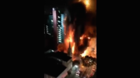 Вижте рухването на 26-етажната горяща сграда в Бразилия