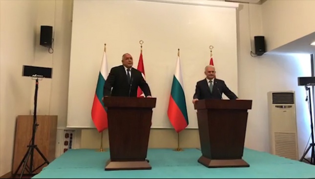 Борисов: България и Турция трябва да са пример за толерантност