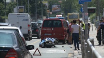 Моторист катастрофира на столичния бул. Черни връх