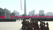 С военен парад Северна Корея отбеляза 70 години от създаването на републиката 