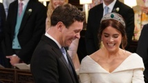  Британската принцеса Юджини се омъжи за приятеля си Джак Бруксбанк