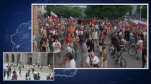 26-ти ден на антиправителствени протести в София, три възлови точки в града са блокирани