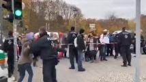  Берлин: Протести, вода, газ и арести 