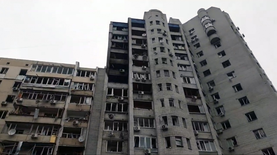 Ужасът на войната: Десетки блокове в Киев са разрушени след нощните бомбардировки