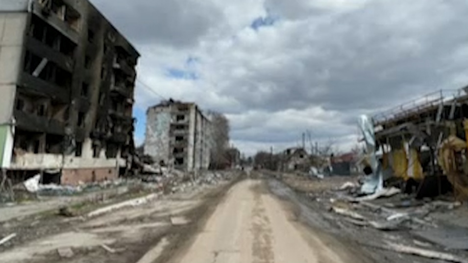 Бегълка от Харков за ужаса от бомбите и убитите деца