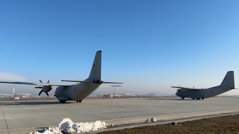 Румъния прати помощ за Сирия с два военни самолета
